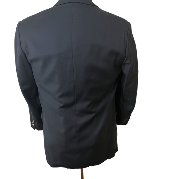 KASPER MENS FINE CLOTHING, SPORTS BLAZER SIZE 42S HAS GOLD BUTTONS 100% … - Picture 6 of 11
